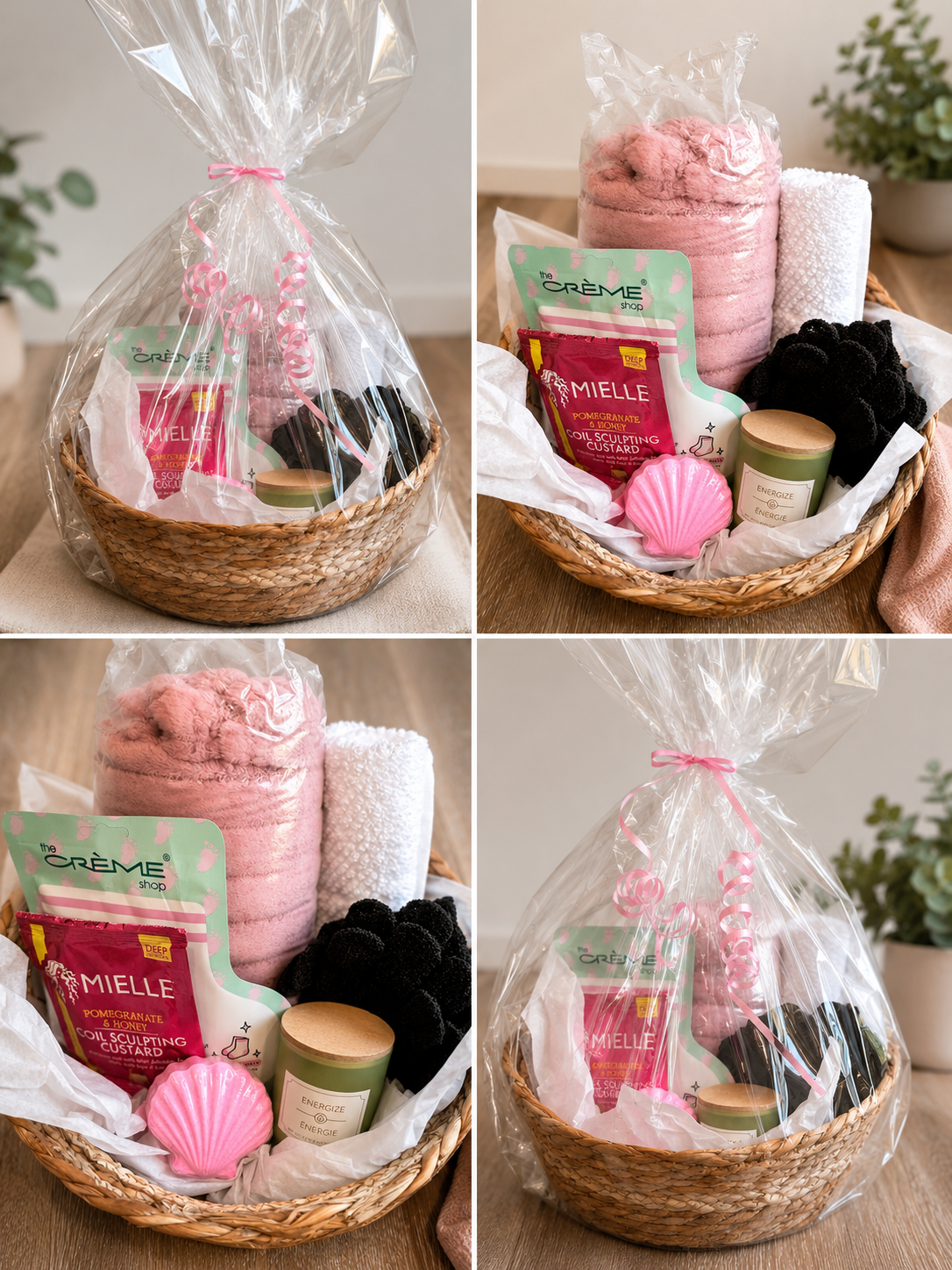 🌸 Self-Care & Cozy Comfort Gift Basket – Spa & Relaxation Set 🌸